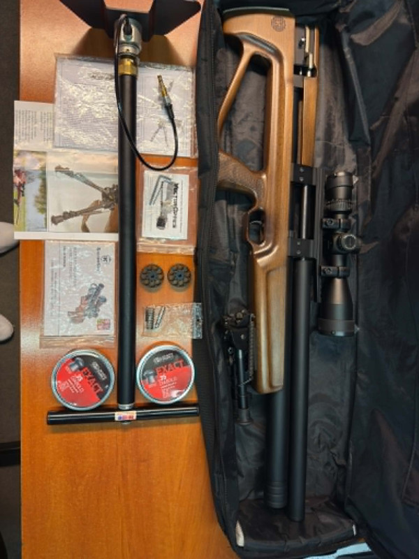 KalibrGun CRICKET W 9 mm (.35) - PCP vzduchovka – TOP set!