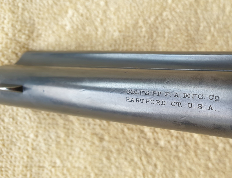 Historický revolver Colt SAA cal.44-40WCF S certifikátem