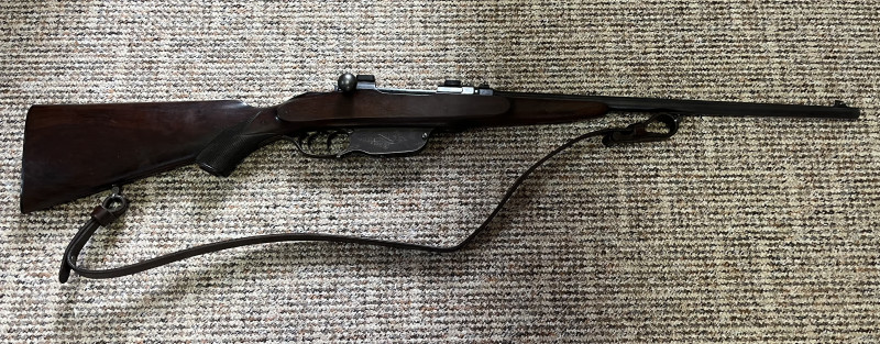 Lovecká úprava Mannlicher M1895 Splichal i syn Krokow