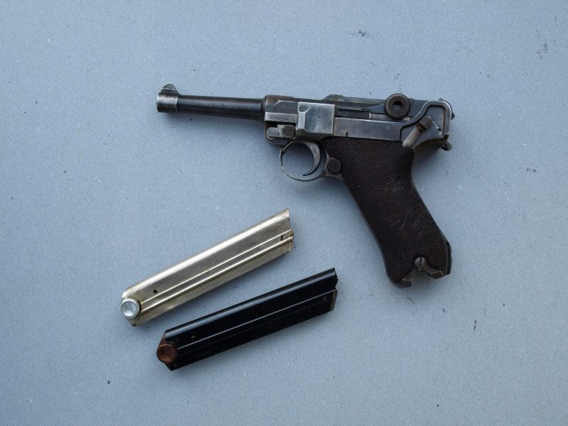 DWM P08 parabela 9mm moc pěkná