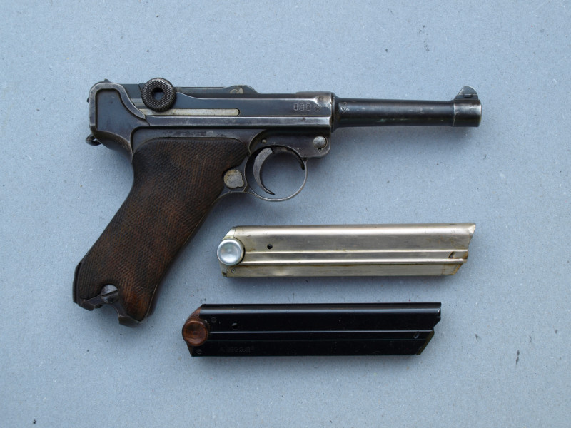 DWM P08 parabela 9mm moc pěkná