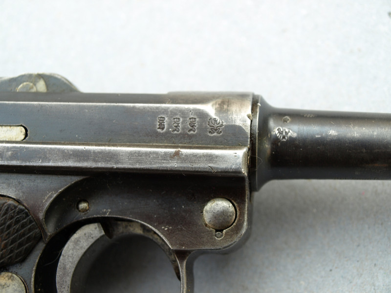 DWM P08 parabela 9mm moc pěkná