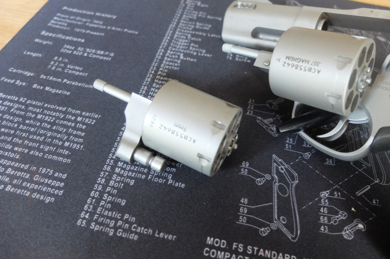 Taurus 692 na 9mm Luger a .357 Magnum