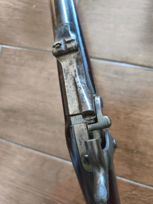 US armádní puška Springfield Trapdoor 56-70 Govt bez ZP