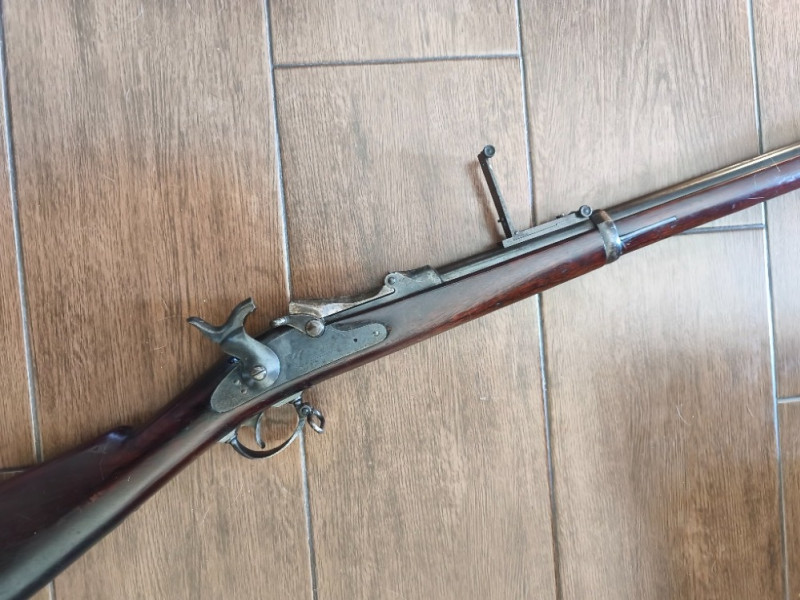 US armádní puška Springfield Trapdoor 56-70 Govt bez ZP