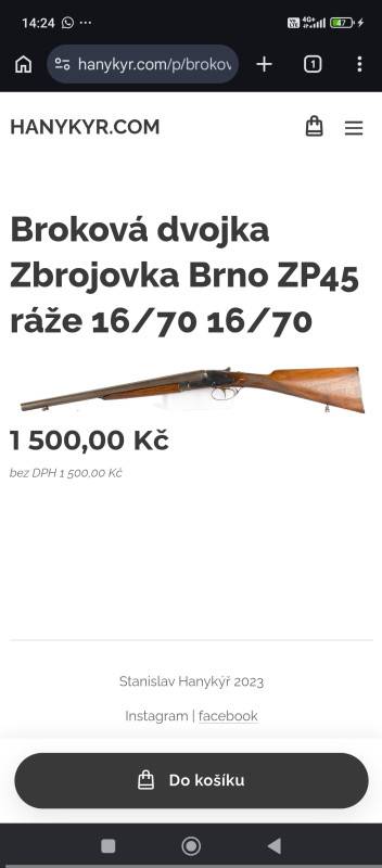 Prodám zbraně viz foto