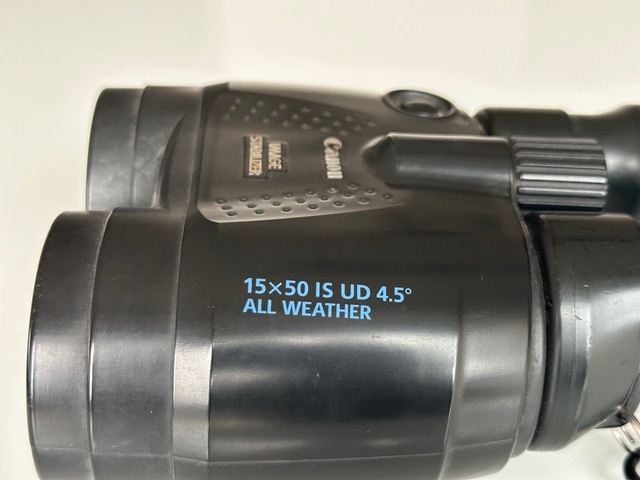 Canon 15x50 IS UD 4,5 all weather