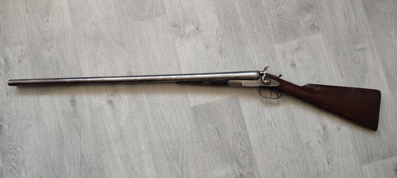 Brokovnice Remington Whitmore Model 1876 v ráži 10 GA.