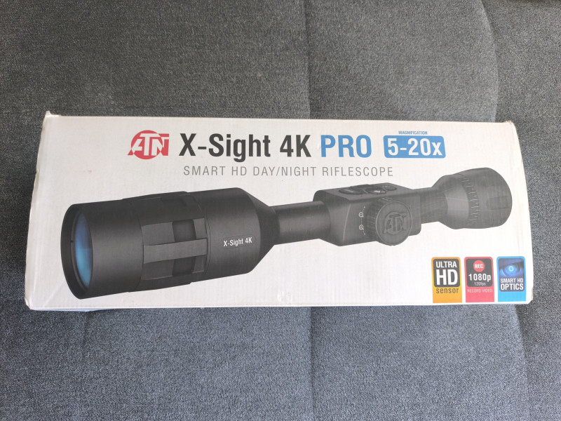 ATN X-SIGHT 4K PRO 5-20x