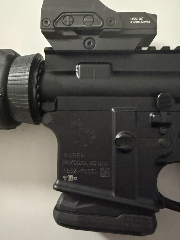 puška samonabíjecí, výr. RUGER, model AR-556, ráže 223 Rem.,