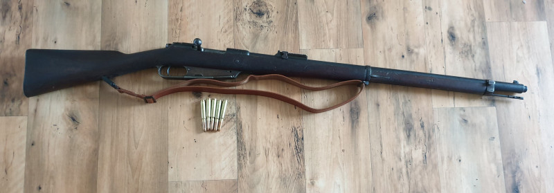 Historická puška Gewehr88 Danzig cal.8x57JS s tormentací