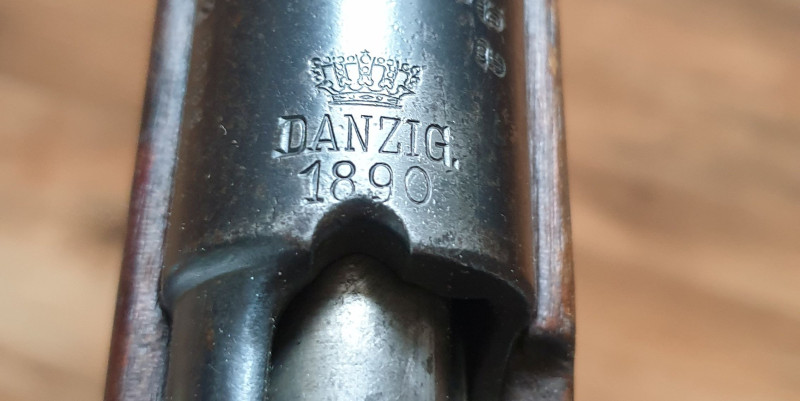 Historická puška Gewehr88 Danzig cal.8x57JS s tormentací