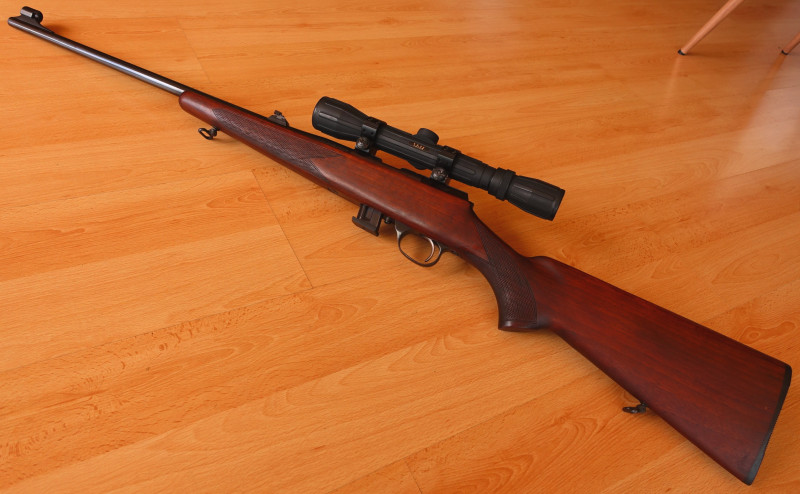 Malorážka Luger v ráži 22 LR