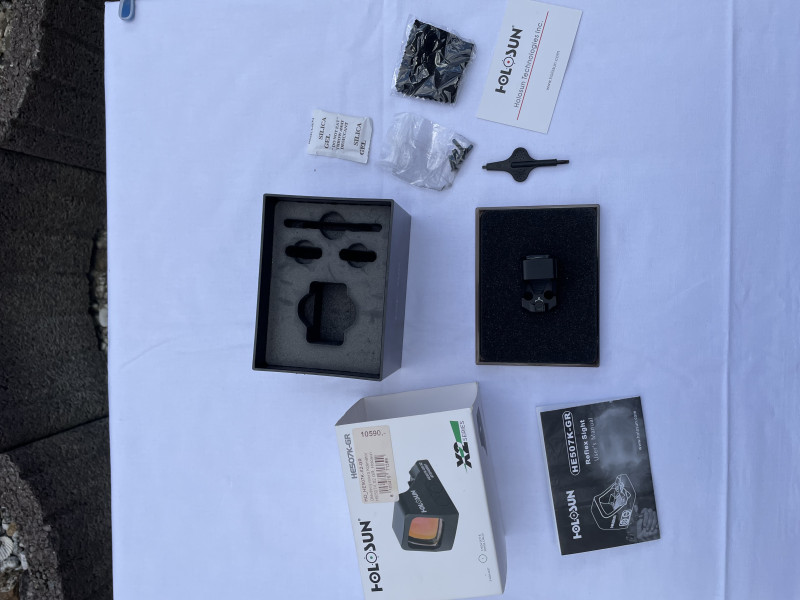 Otevřený micro Kolimátor Holosun HE507K X2 GR