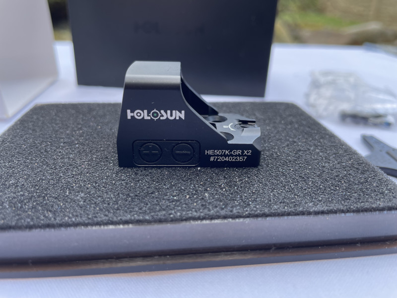 Otevřený micro Kolimátor Holosun HE507K X2 GR