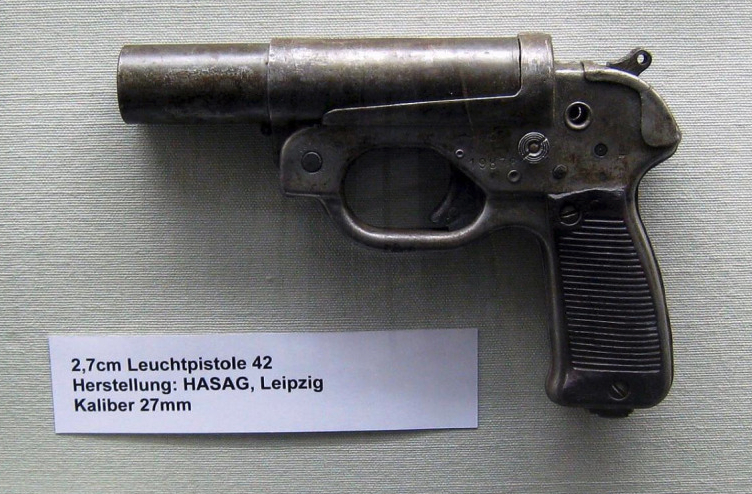 Signální pistole Wehrmacht model 1942 - Hasag Leuchtpistole 