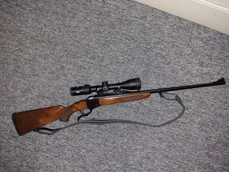 Kulová jednuška Ruger No.1 