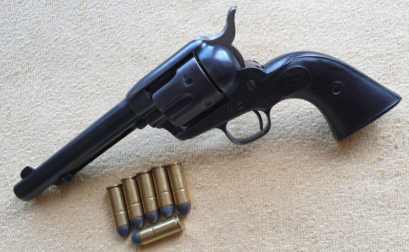 Historický revolver Colt SAA cal.45CFSA M.1873 Nádherný stav
