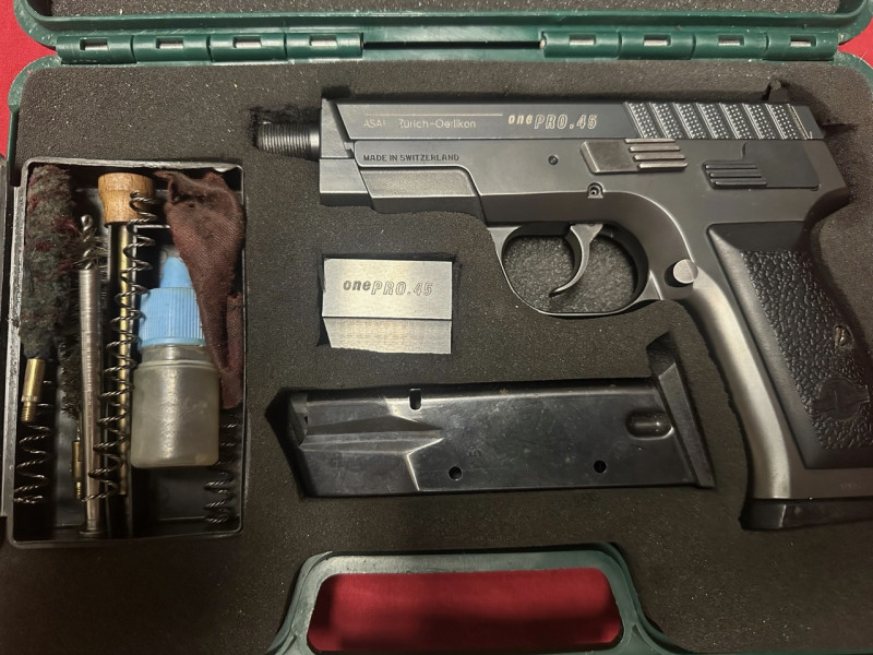 ASAI ONE PRO.45 sběratelská rarita - česká stopa