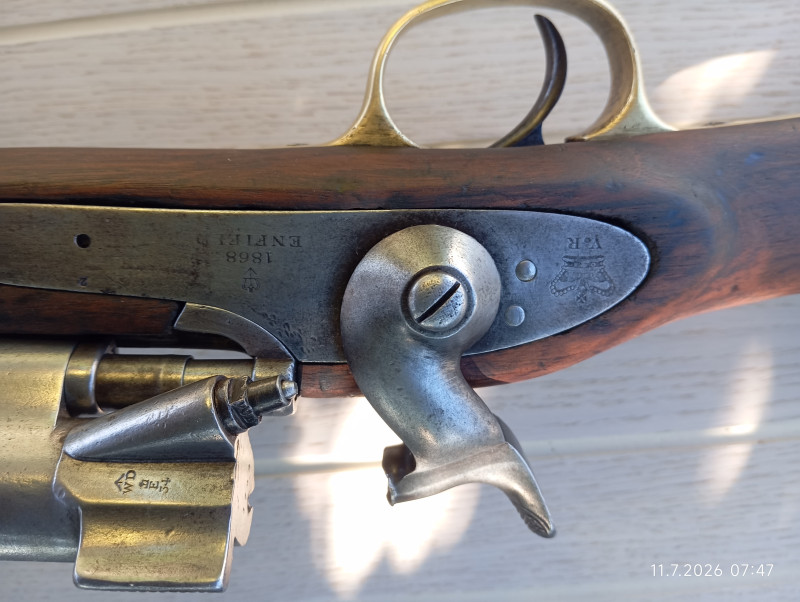 Jezdecká karabina Snider enfield 1868