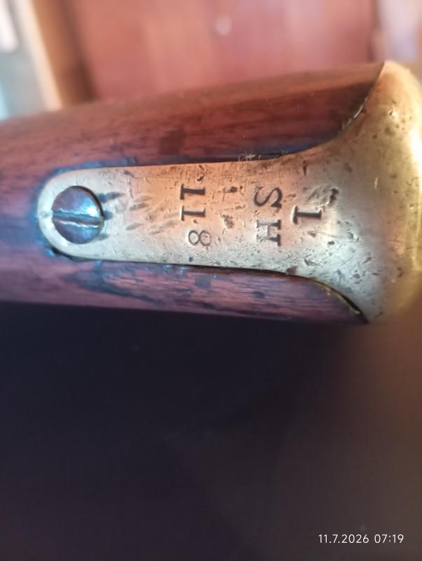 Jezdecká karabina Snider enfield 1868