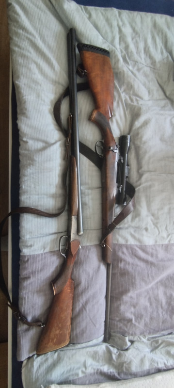 Kulovnice 7x64, broková dvojka 12 rus 