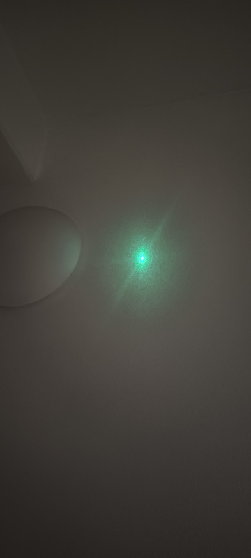 HOLOSUN laser se svítilnou LS210G – zelený
