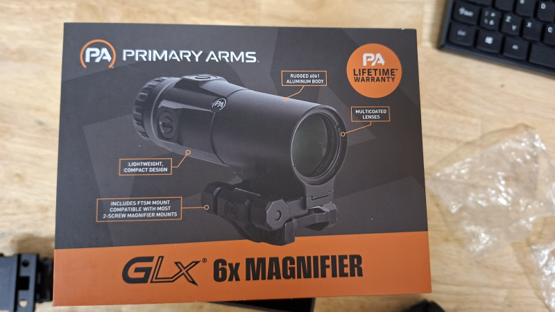 Primary Arms GLx 6X Magnifier