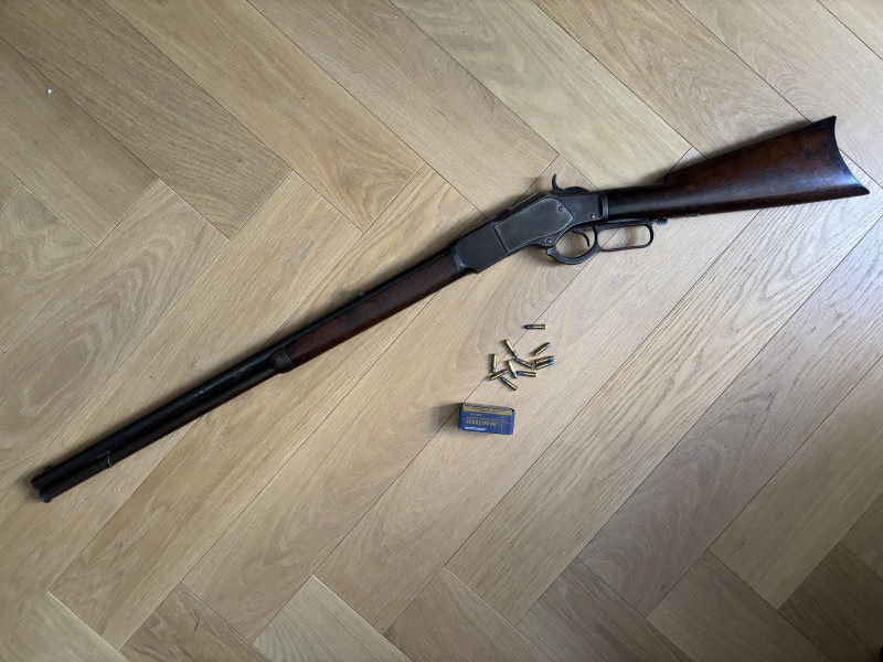 Winchester M1873 v ráži 22RF
