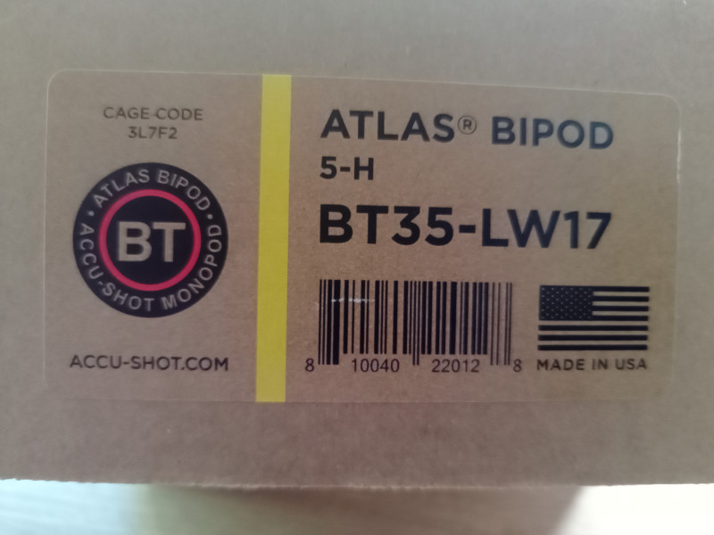 Prodám bipod Atlas 5H a monopod Atlas.
