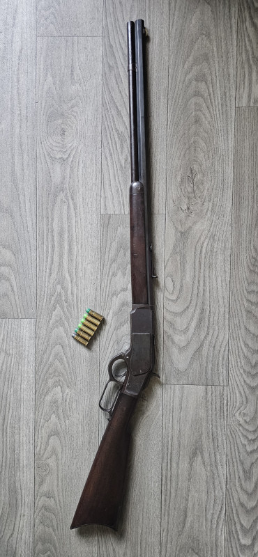 Historická puška Winchester model 1873 cal.44-40 WCF TOP