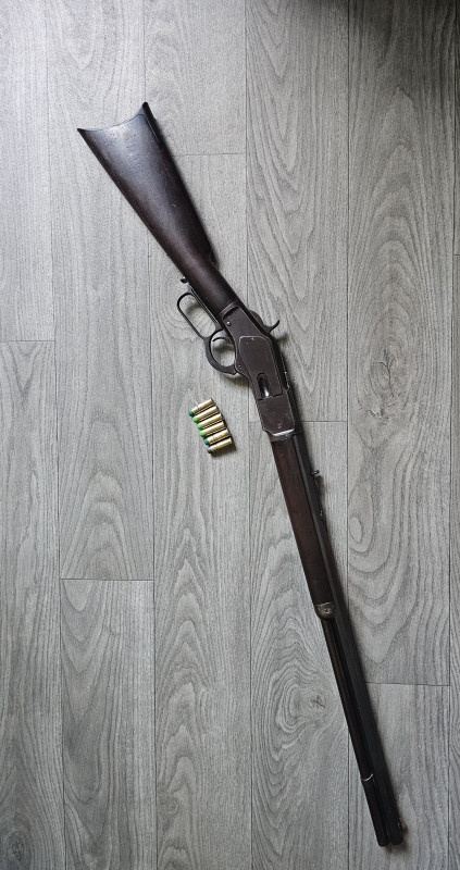 Historická puška Winchester model 1873 cal.44-40 WCF TOP