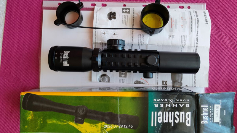 Puškový dalekohled Bushnell 2-6x28E