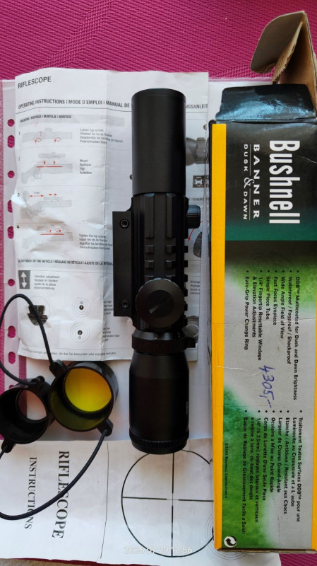 Puškový dalekohled Bushnell 2-6x28E