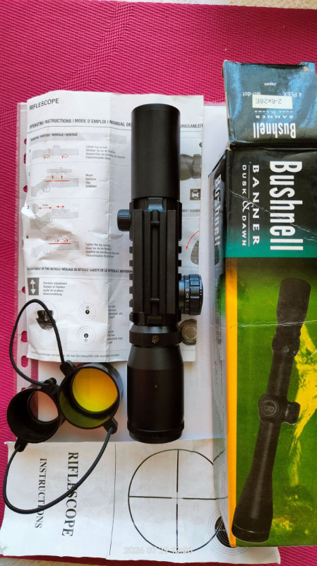 Puškový dalekohled Bushnell 2-6x28E