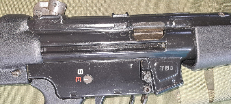 Puška samonab. MP5A2 - POF,r.9mm Luger