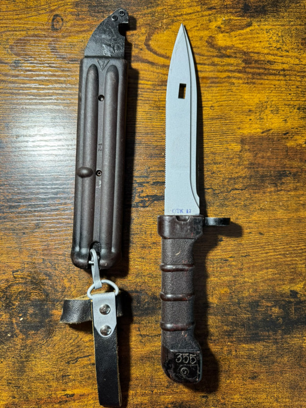 AK74 bodák 6X5 plum