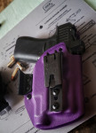 Kydexové IBW RH Holster Glock 43X / Sreamlight TLR-07 sub