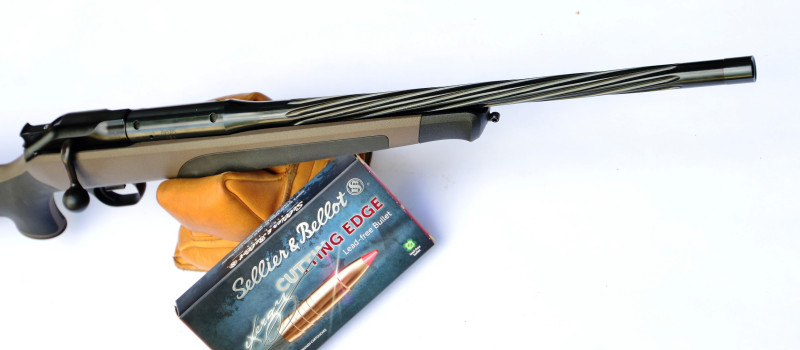 Kanelovaná hlaveň Blaser R8 - 8x57 se závitem 15x1