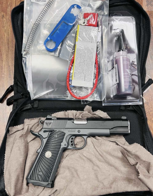 Wilson Combat 1911 Tactical Supergrade 45 ACP