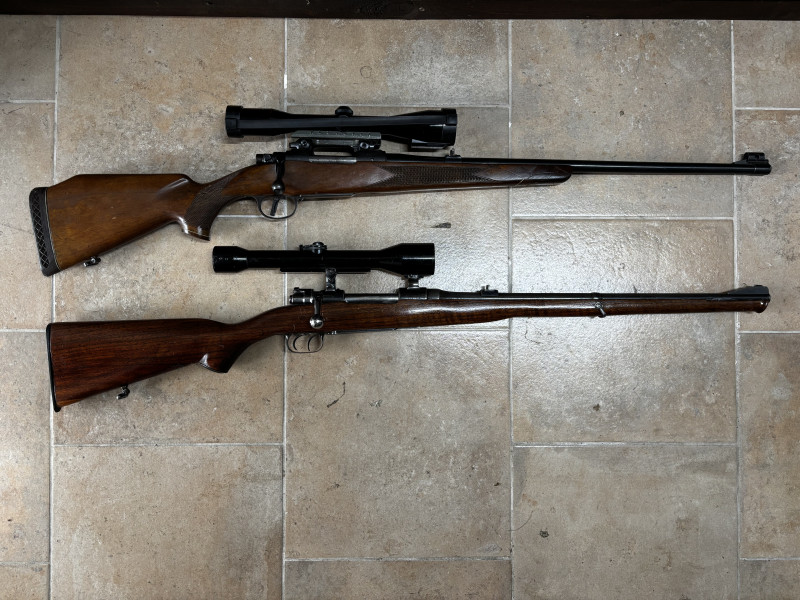ZKK 601 ráže .243 Win a Muser ráže 7x57