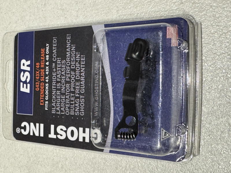 Záchyt závěru Ghost prodloužený Glock 42/43/43X/48