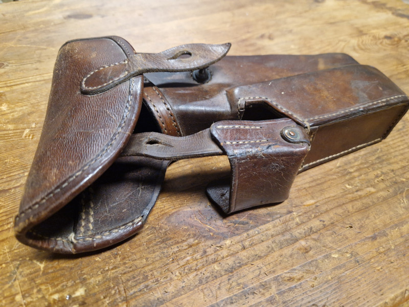 Originál pouzdro na pistoli Rott Steyr model 1907