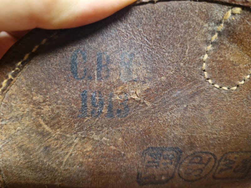 Originál pouzdro na pistoli Rott Steyr model 1907