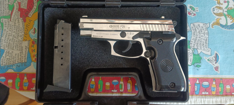 Plynová pistole Ekol P29 9mm kategorie C-1 