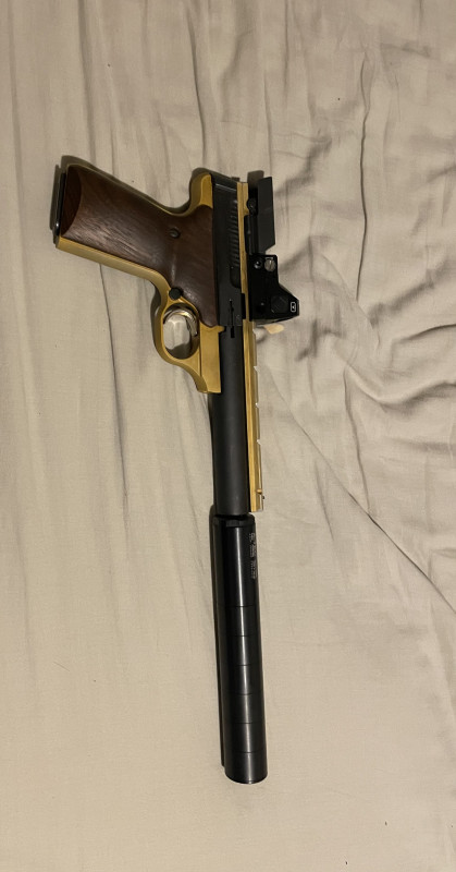Browning Buck Mark .22 LR – Gold Edition
