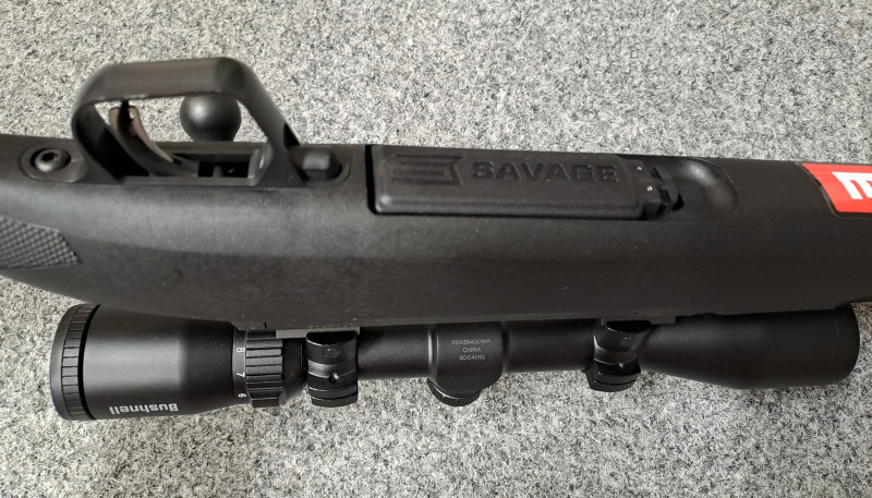 Savage Arms Model 110 Enrage Hunter XP + Optika Bushnell 3-9
