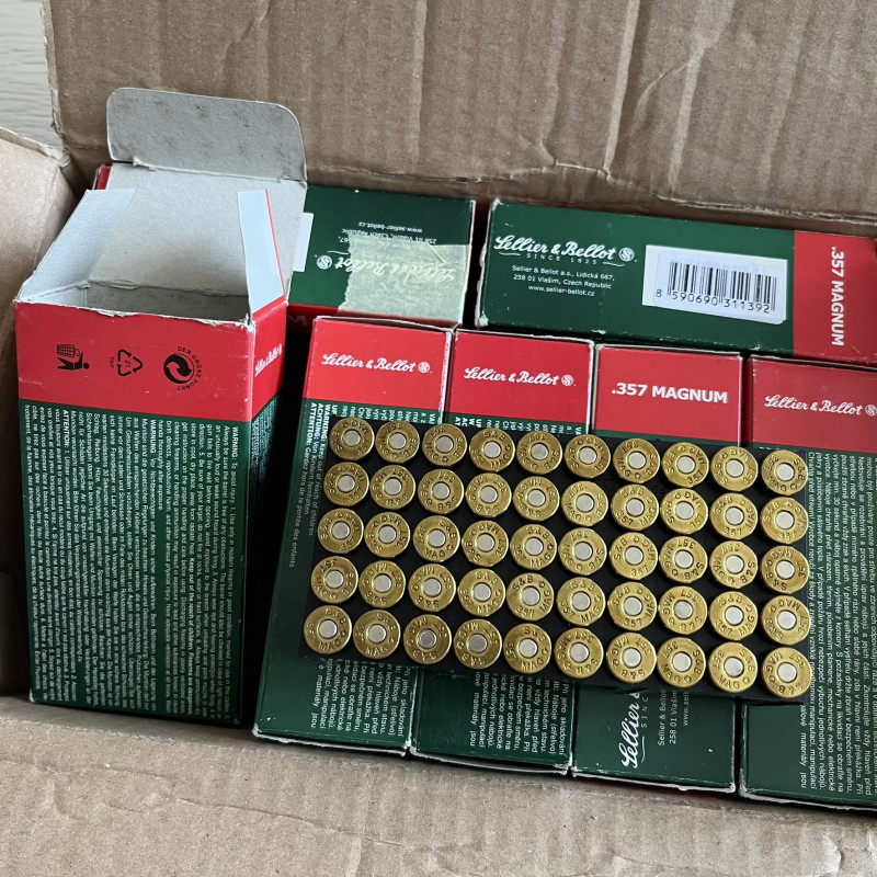 357MAG FMJ, 350KS, SELLIER & BELLOT