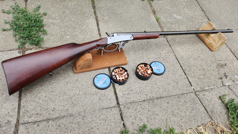 Hist.pušku-Flobertku 9mm+NÁBOJE-TOP