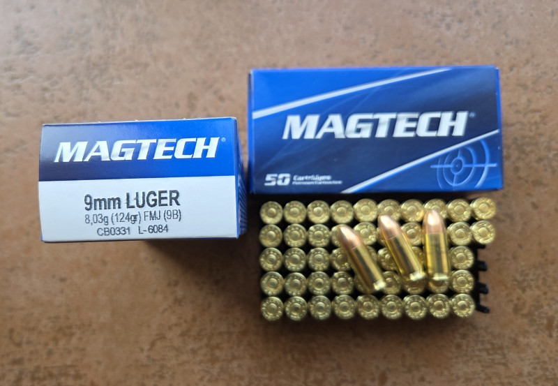 Náboje 9mm Luger